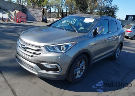 2017 Hyundai Santa Fe Sport 2.4L из США, поврежденный, VIN 5XYZU3LB4HG409604